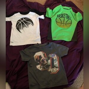 Jumping Beans Athletic toddler boys shirts size 4/5